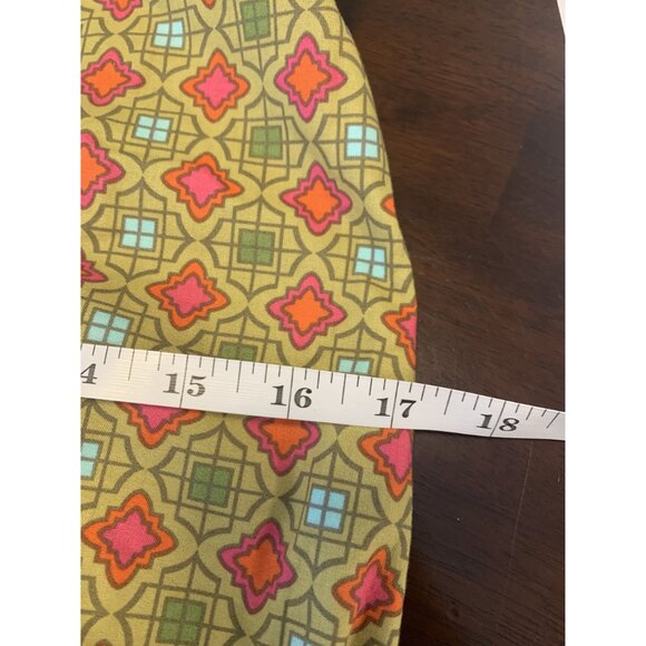 Matilda Jane Platinum Reversible Shoulder Tote Bag Elephant Geometric Print Size - Picture 4 of 6